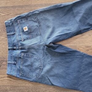 Carhartt Relaxed Fit Denim Jean's, Men's 34×34